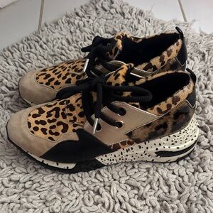 Steve Madden Leopard and Black Women's Sneakers